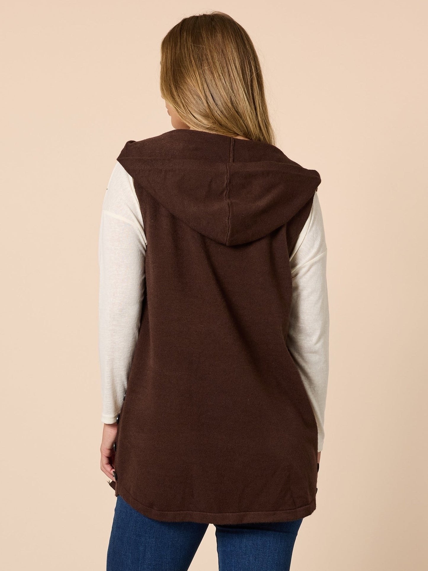 Threadz Ollie Vest (Coffee)