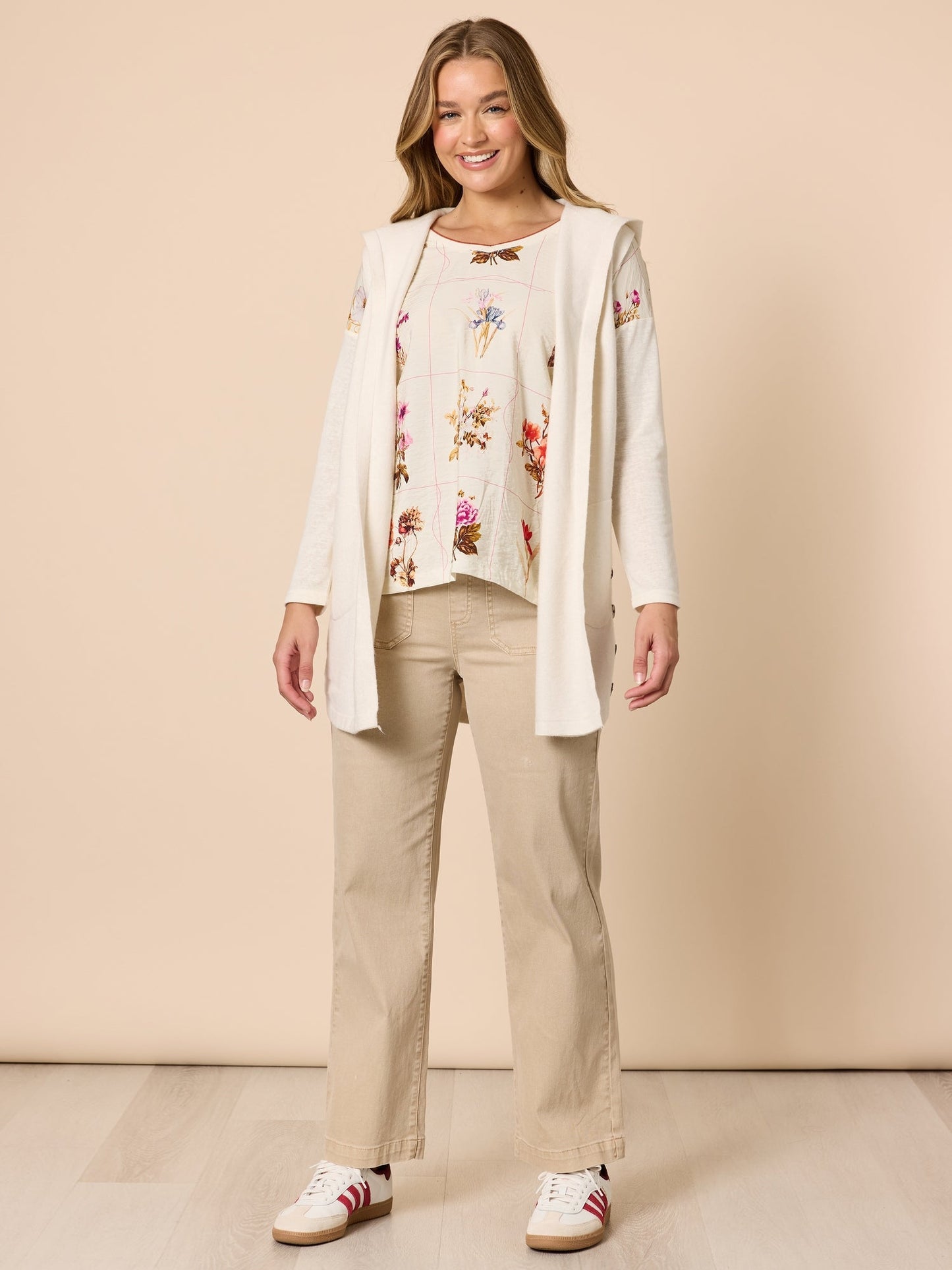 Threadz Central Park Top (Natural Multi)