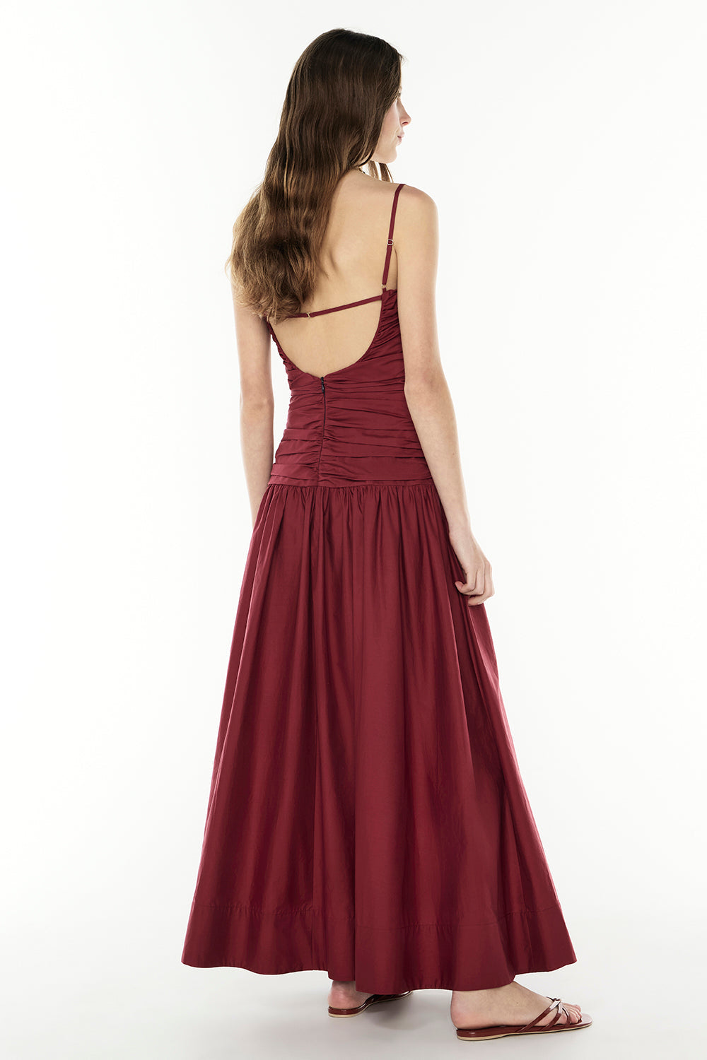 Provence Dress (Merlot)