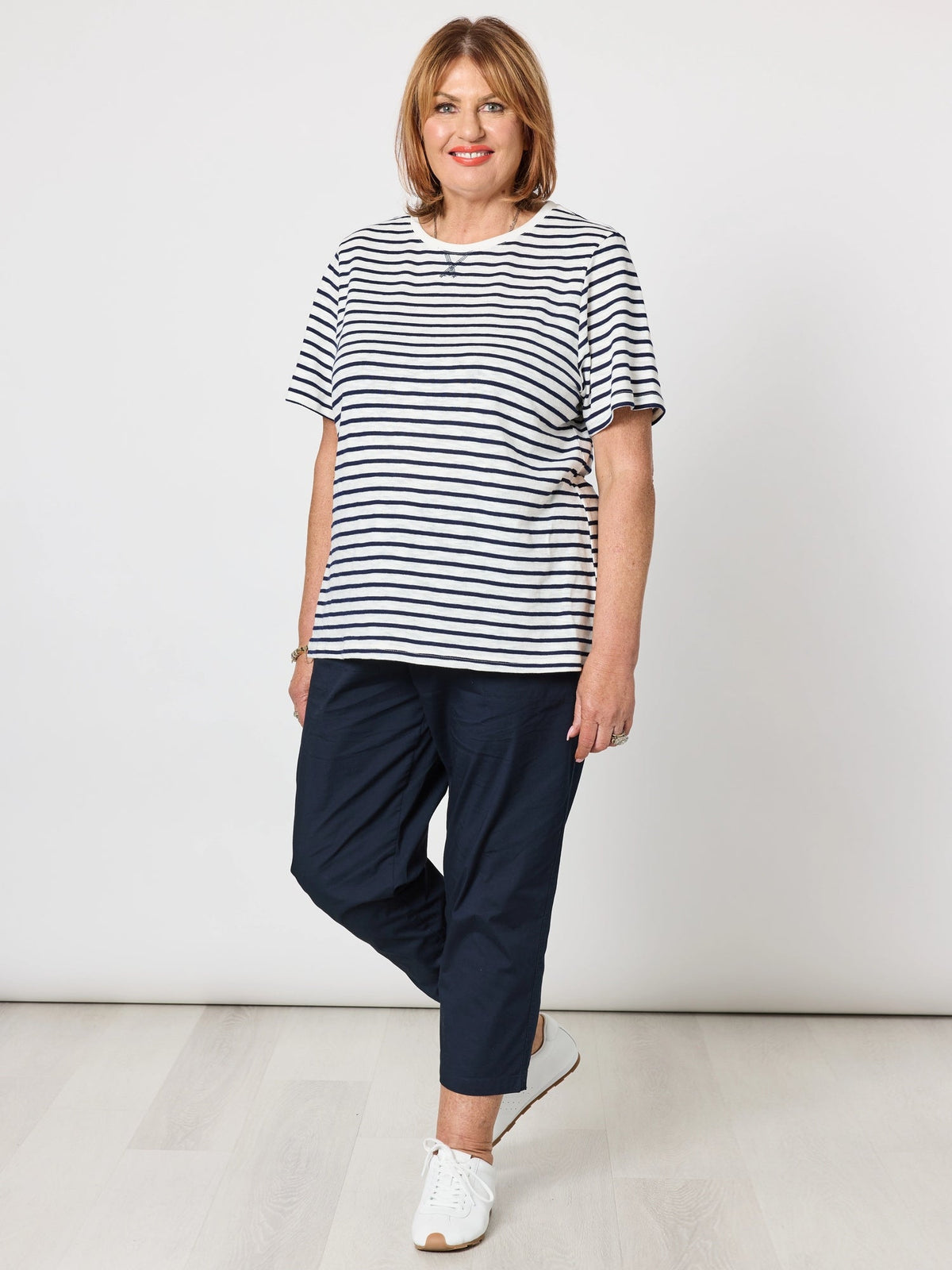 Gordon Smith Classic Stripe Tee (Navy)