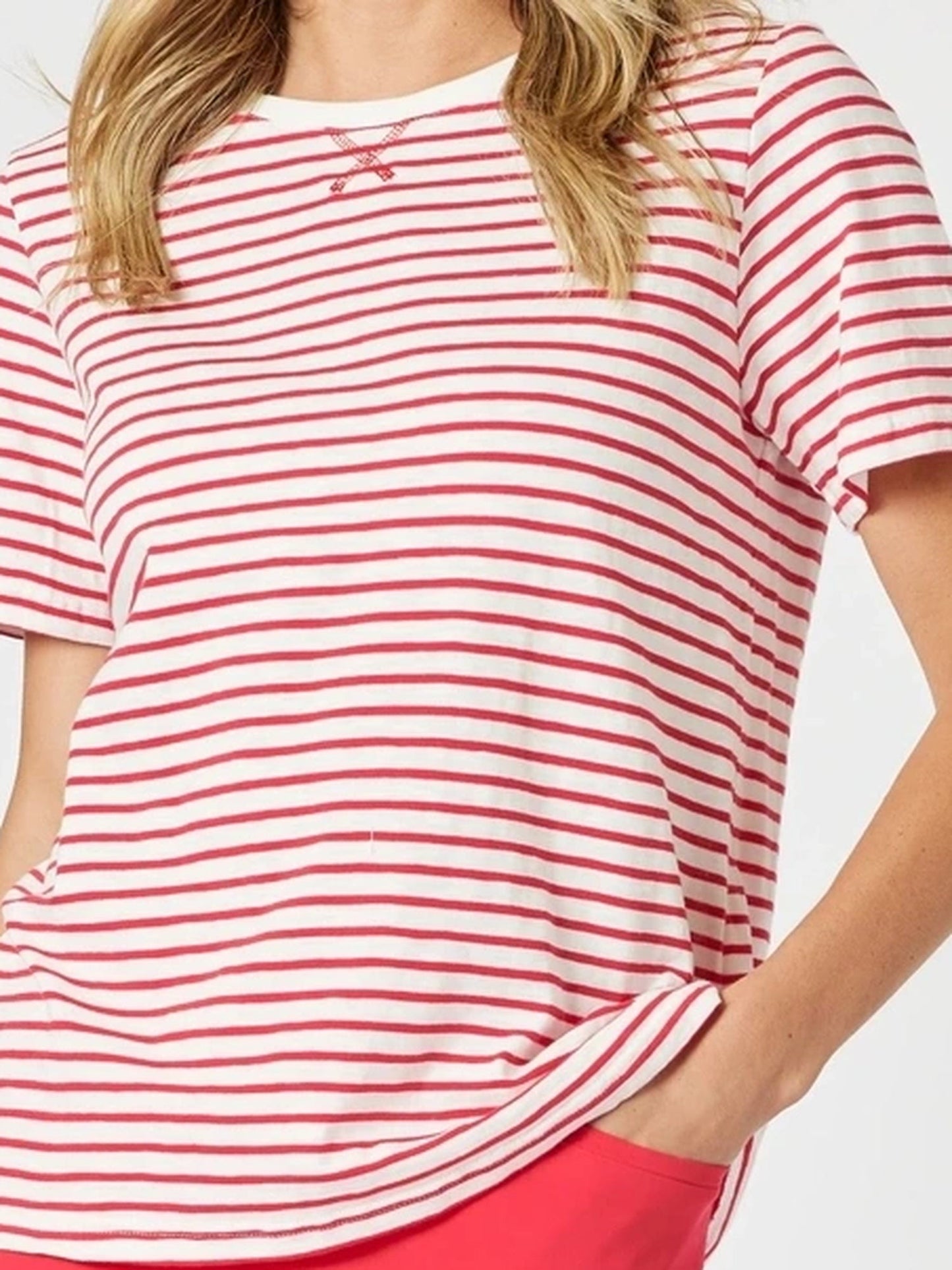 Gordon Smith Classic Stripe Tee (Red/White)