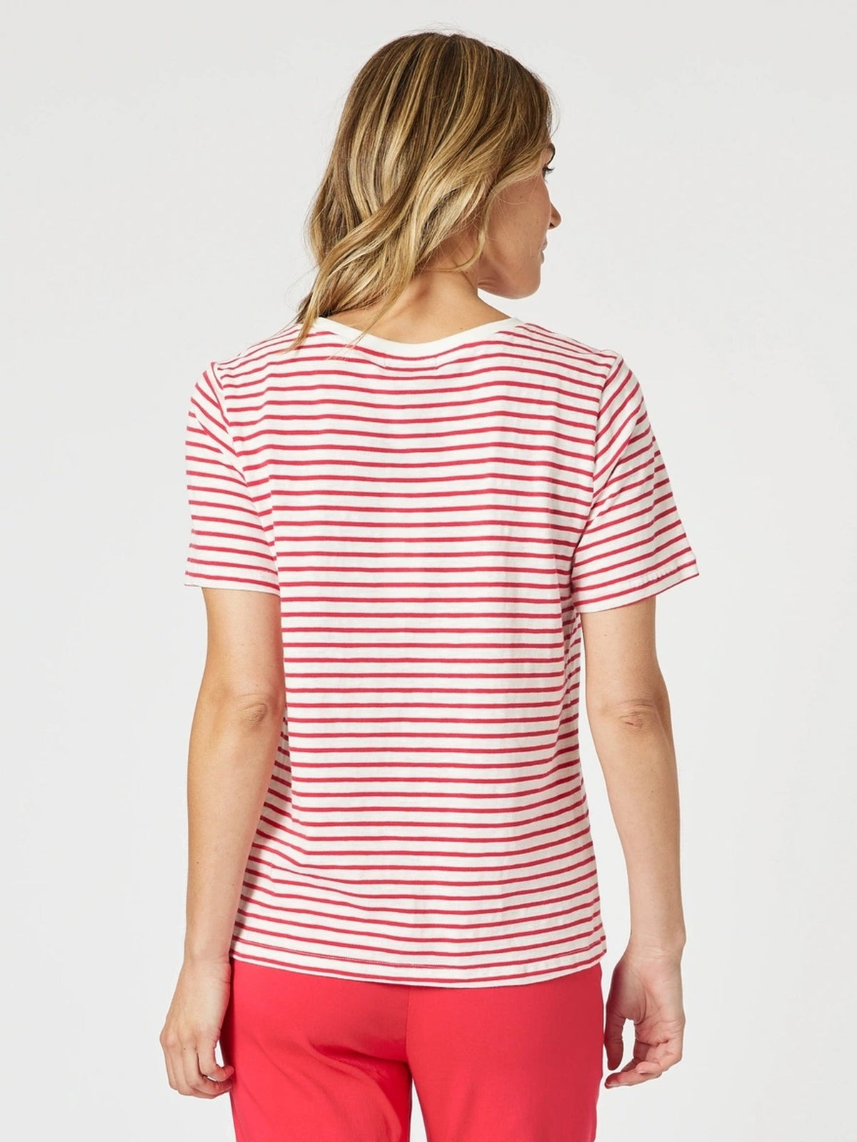 Gordon Smith Classic Stripe Tee (Red/White)