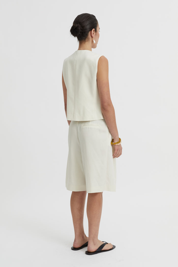 Blanca Studio Junia Shorts (Ivory)