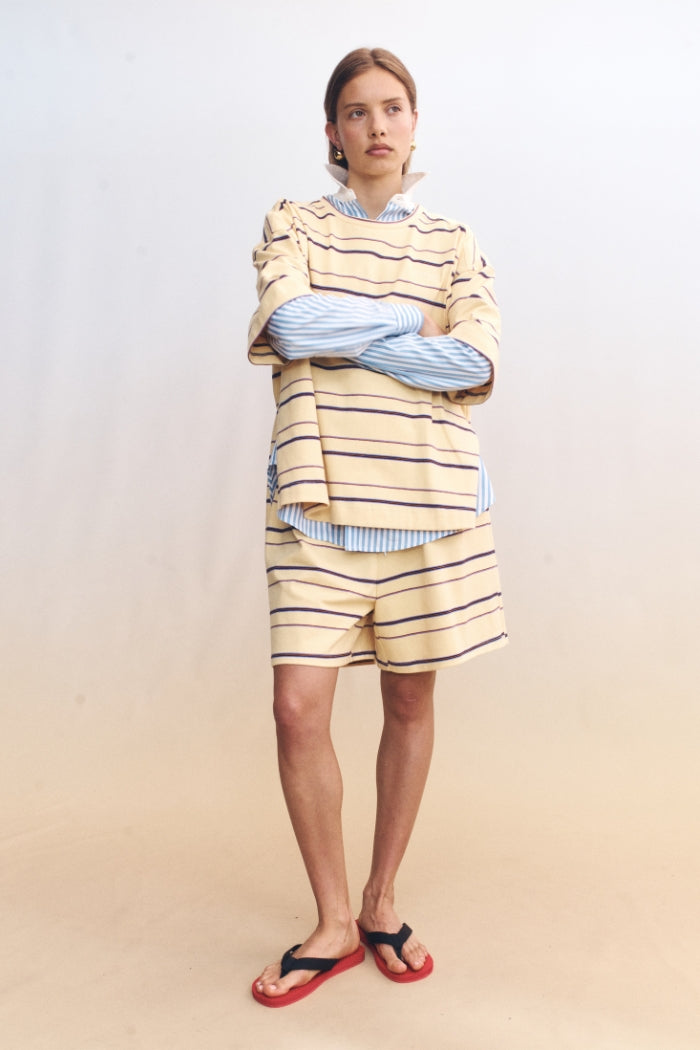 Blanca Studio Aerin Shorts (Butter)