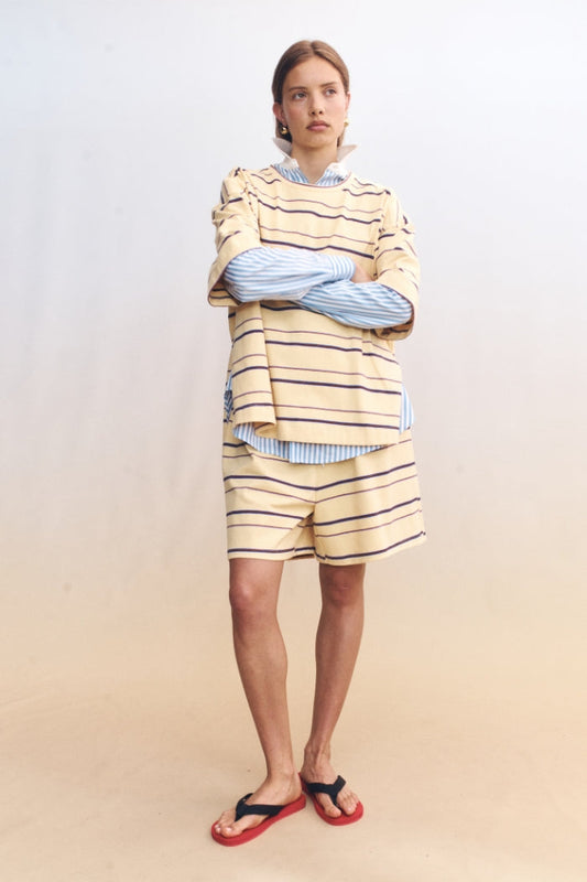 Blanca Studio Aerin Shorts (Butter)