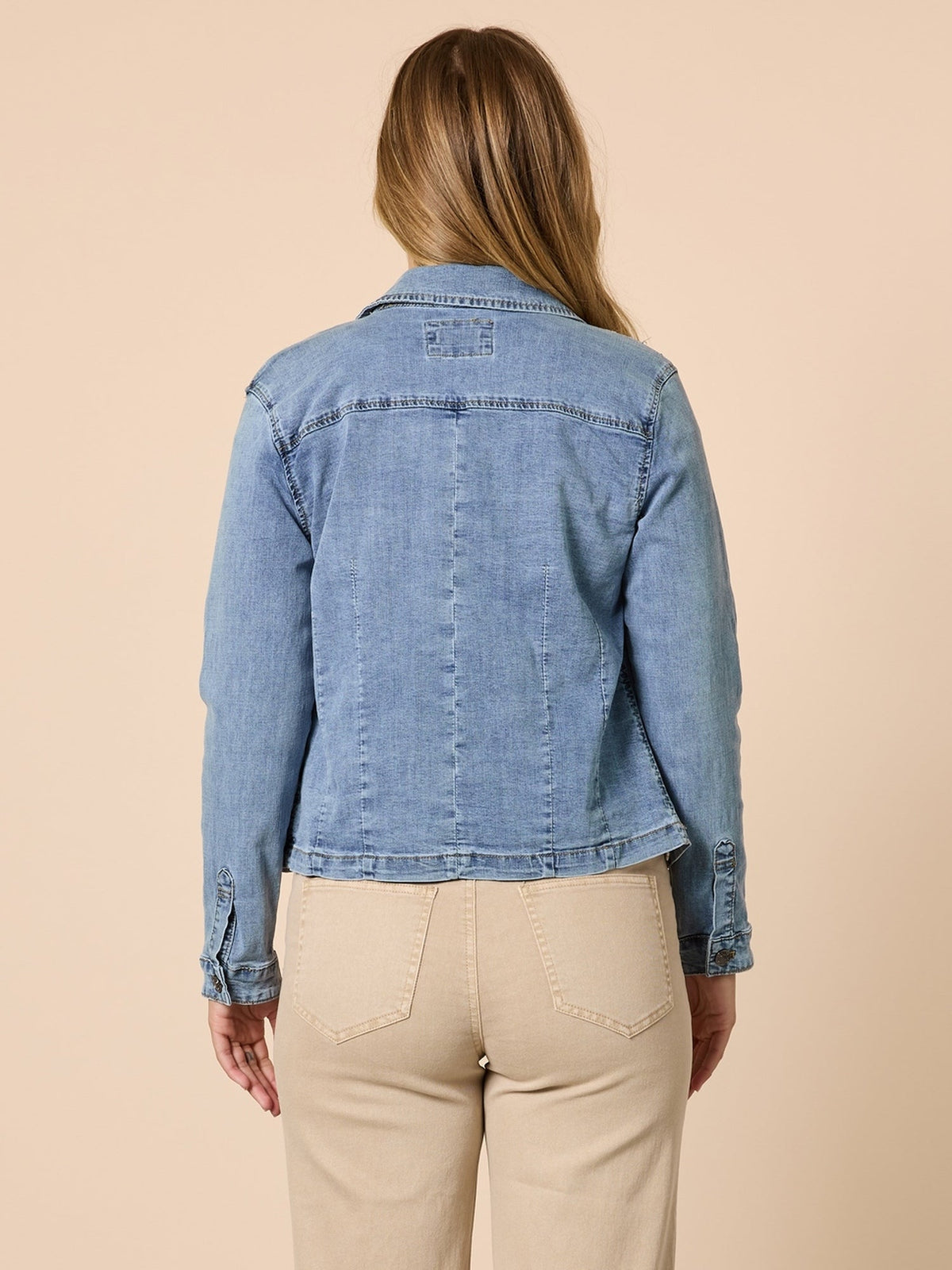 Threadz Retro Denim Jacket (Washed Denim)