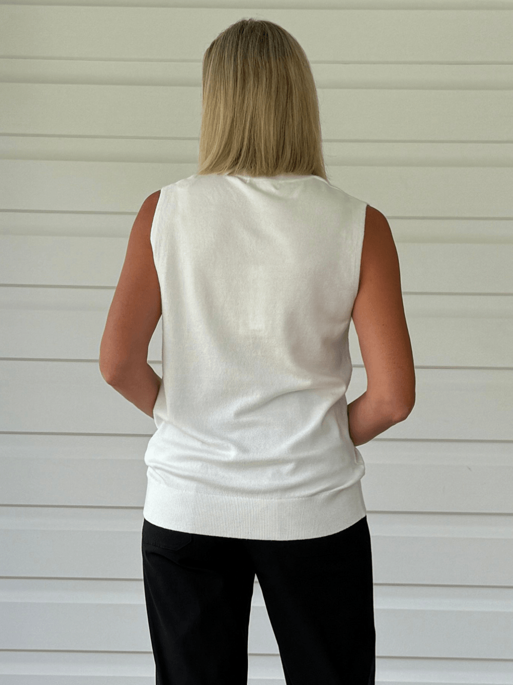 Threadz Shelly Knit (White)