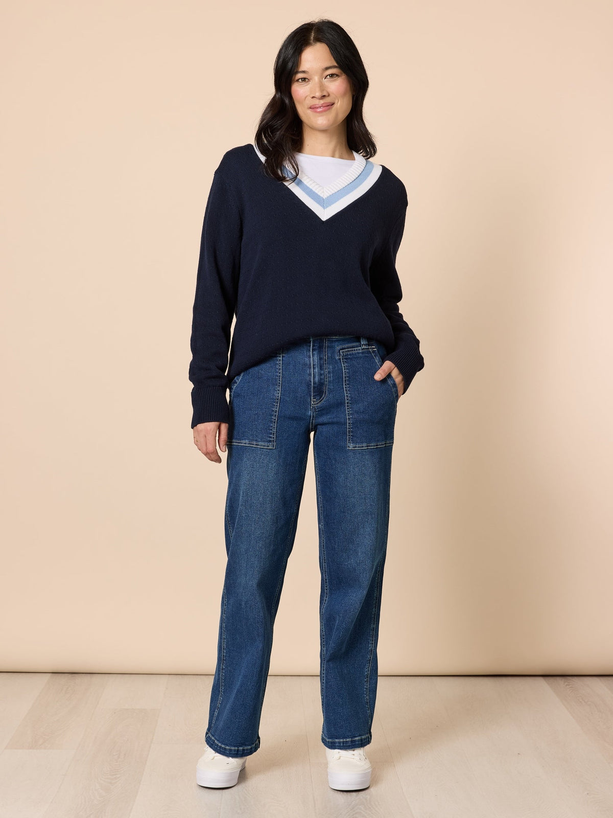 Gordon Smith Princeton Jumper (Navy)