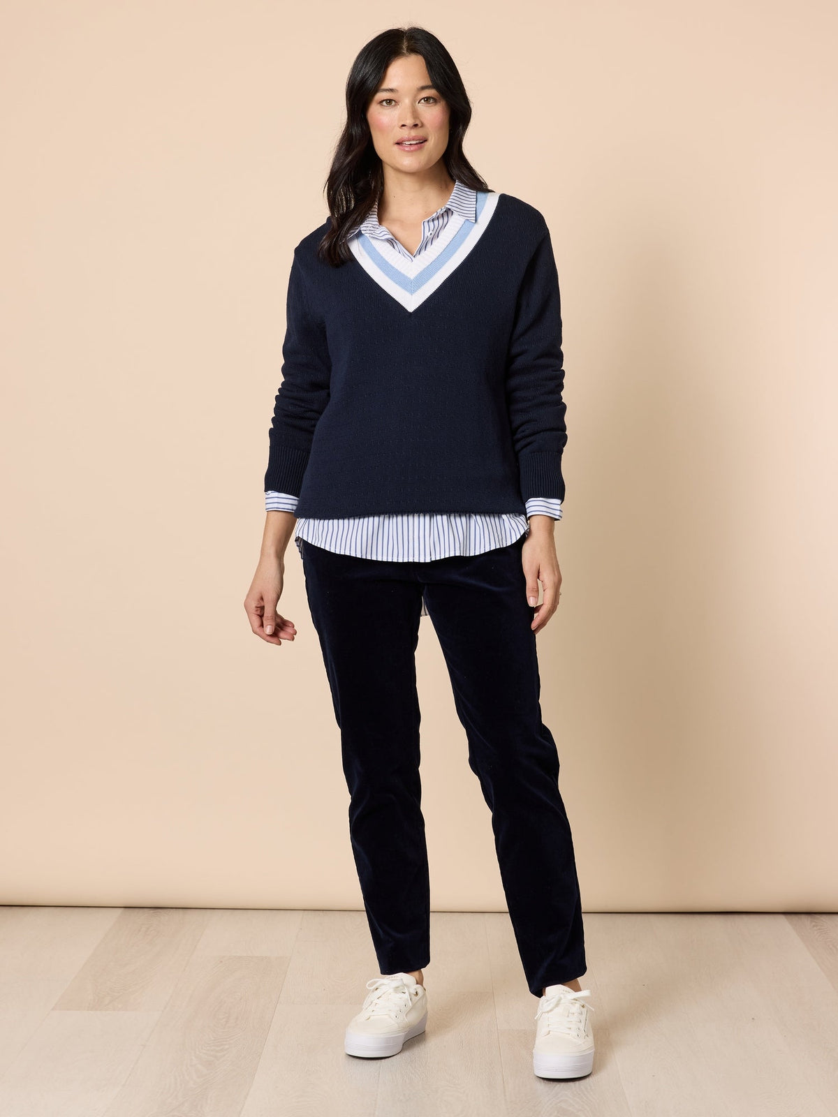 Gordon Smith Princeton Jumper (Navy)