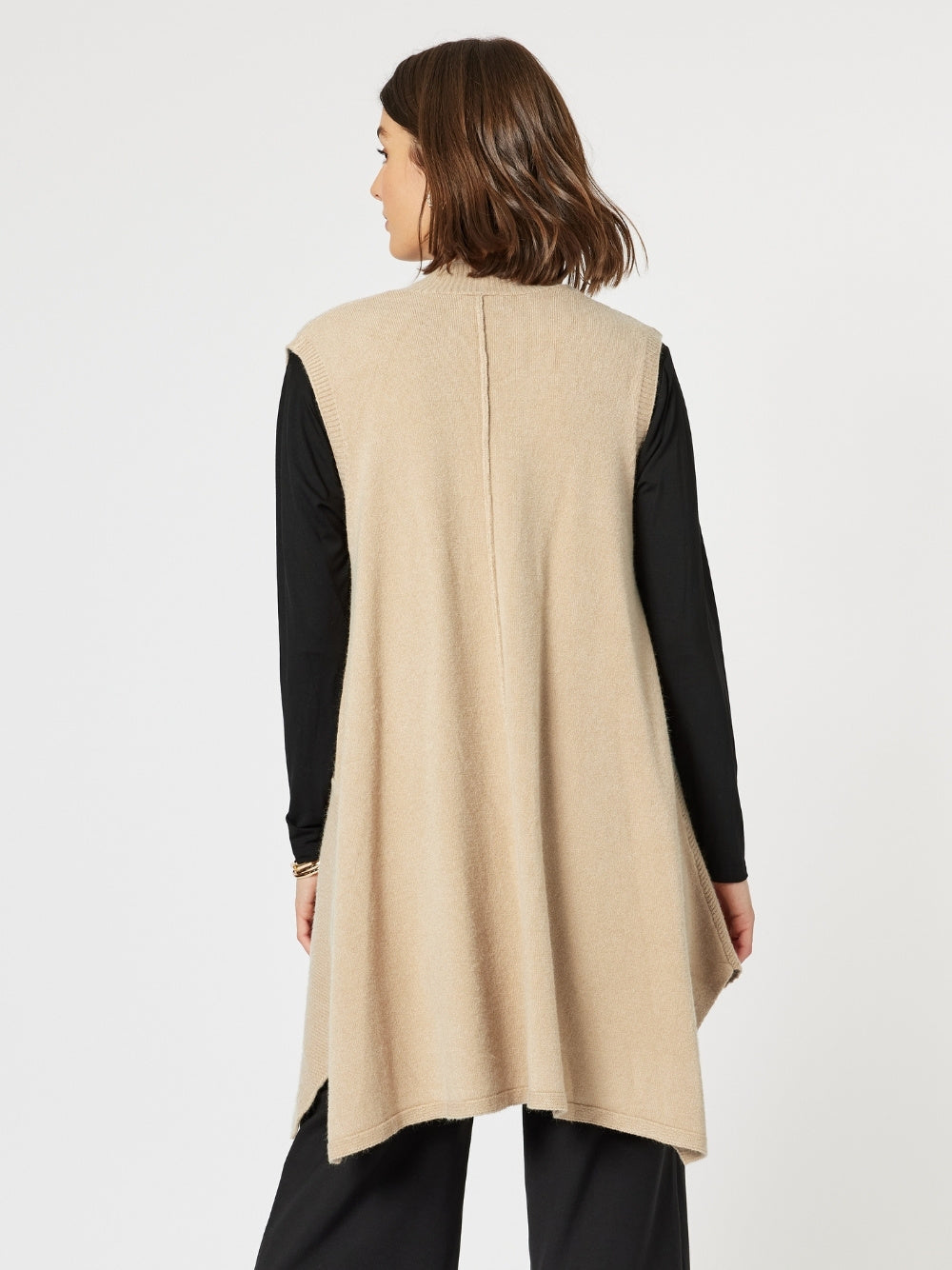 Clarity Casa Knit Vest (Natural)