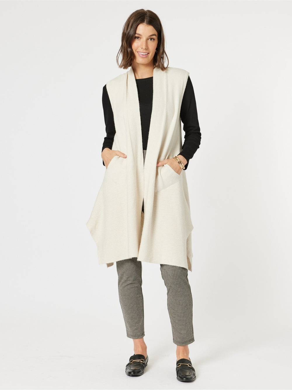 Clarity Ava Pant (Natural/Black)