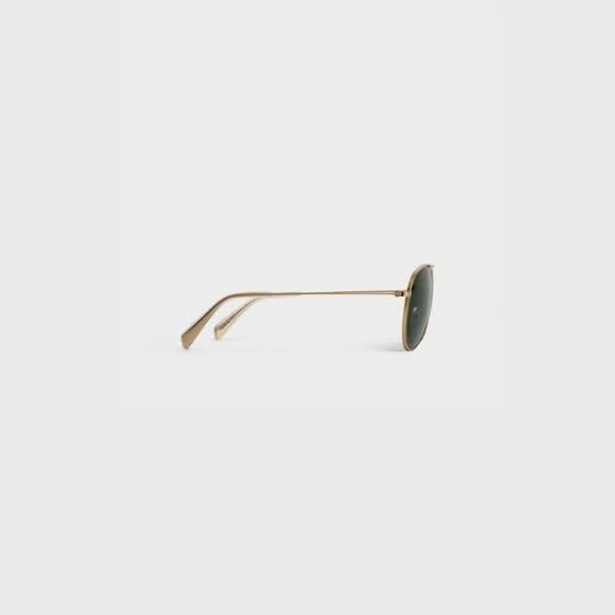 CELINE Metal Frame 02 Sun (Green)