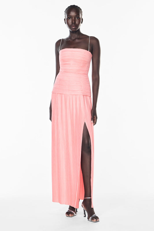 Image of Dresses. Productname: Royal Debut Dress in MELON colour by brand - Manning Cartell
