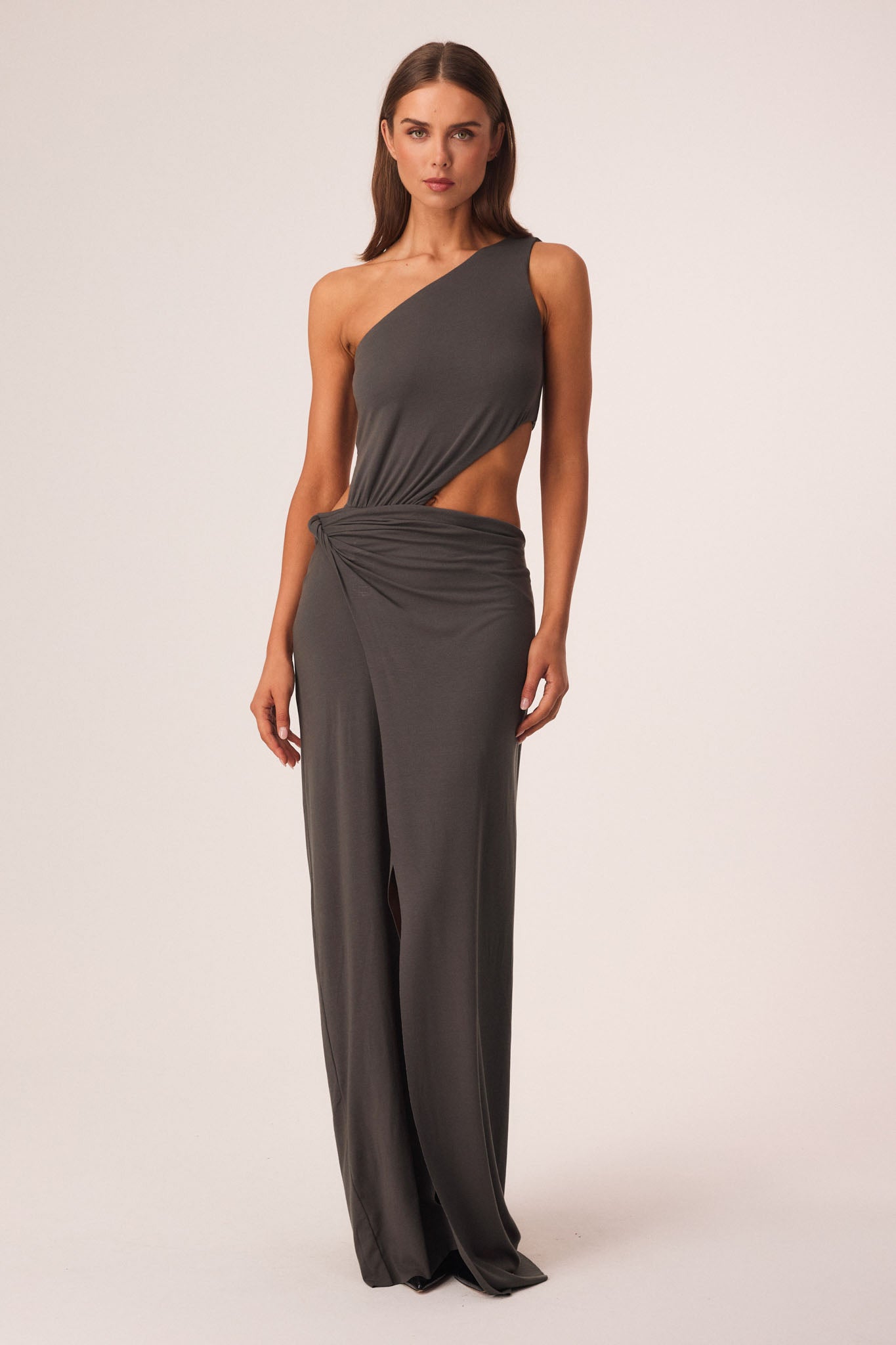 SNDYS ORLA MAXI DRESS (Charcoal)