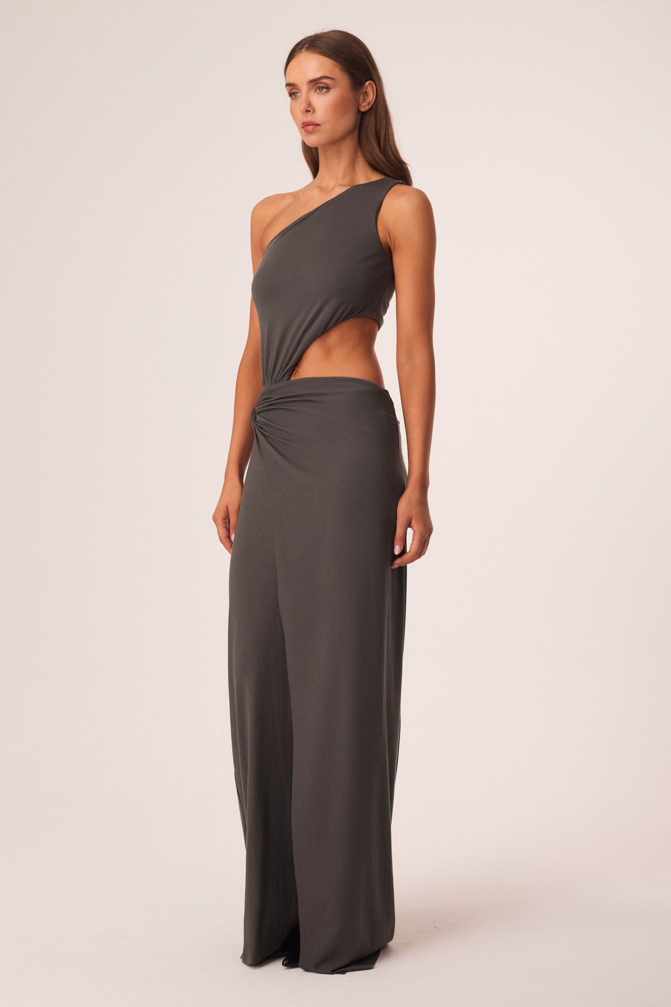 SNDYS ORLA MAXI DRESS (Charcoal)