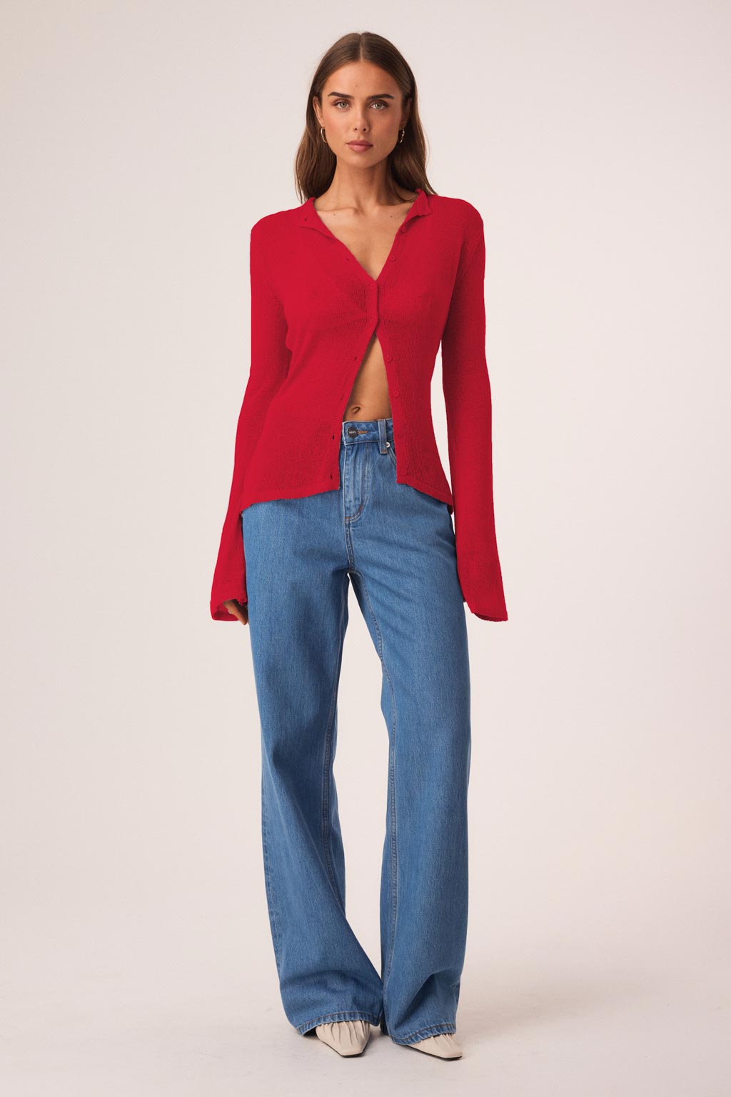 SNDYS HADLEY CARDIGAN (Red)