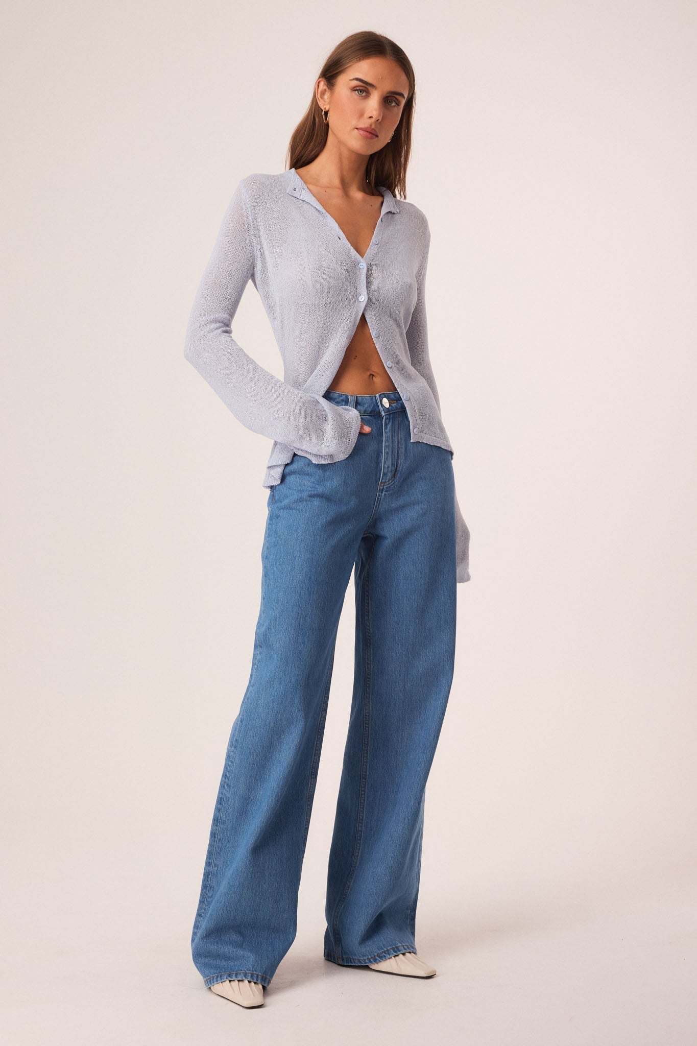 SNDYS HADLEY CARDIGAN (Blue)