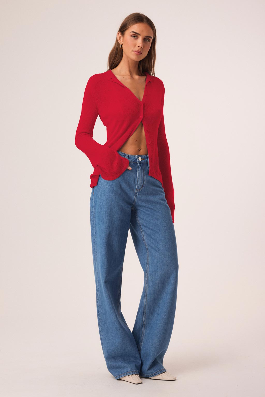 SNDYS HADLEY CARDIGAN (Red)