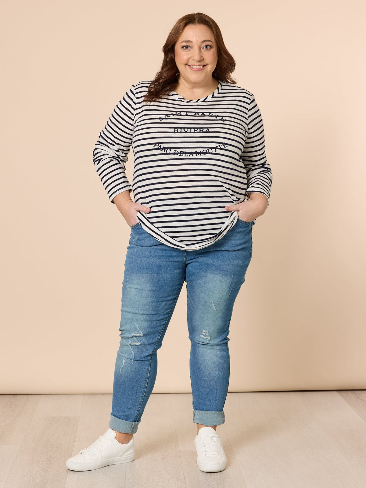 Threadz LA Stretch Pull On Jean (Denim)