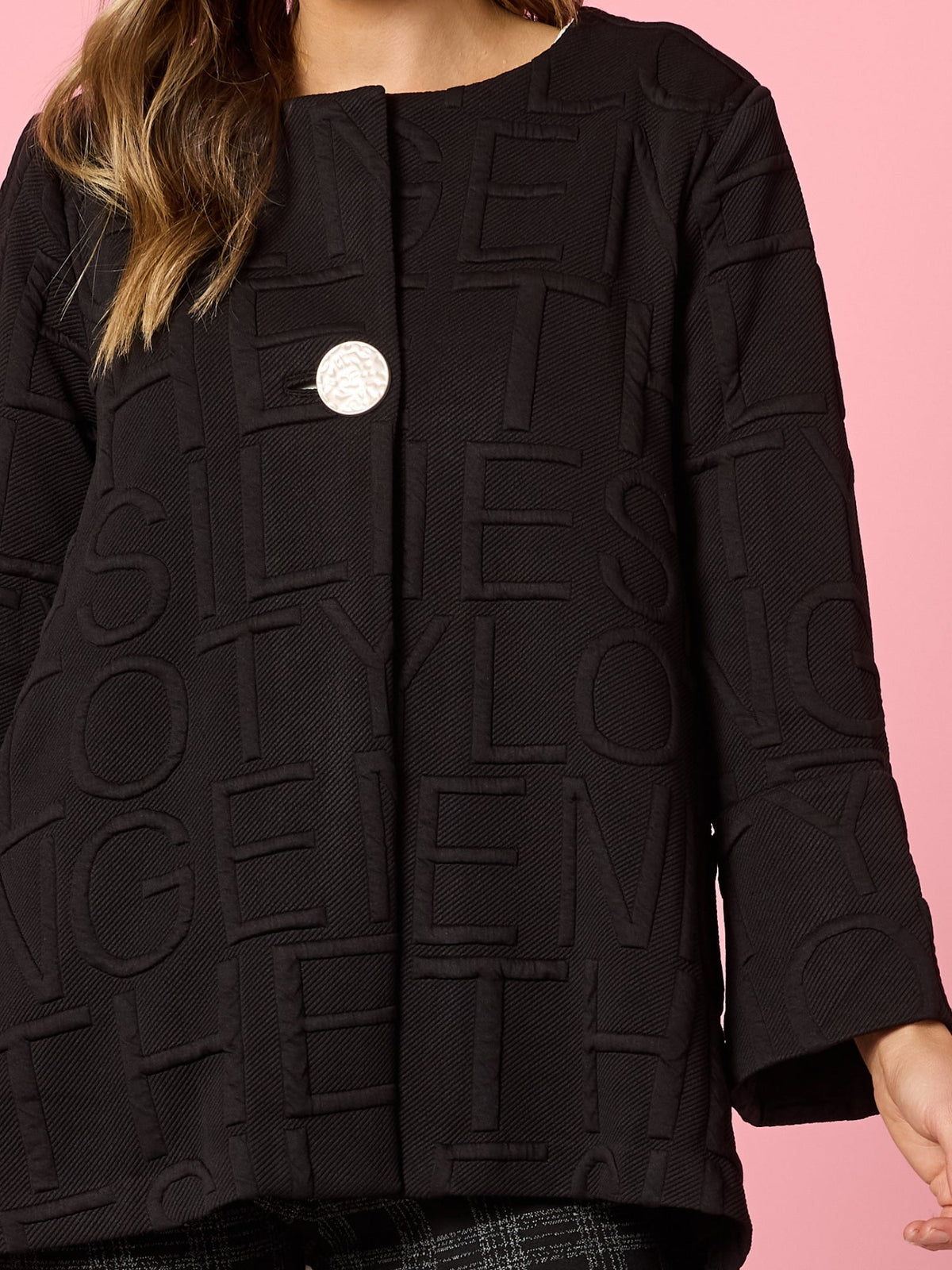 Clarity Script Jacket (Black)