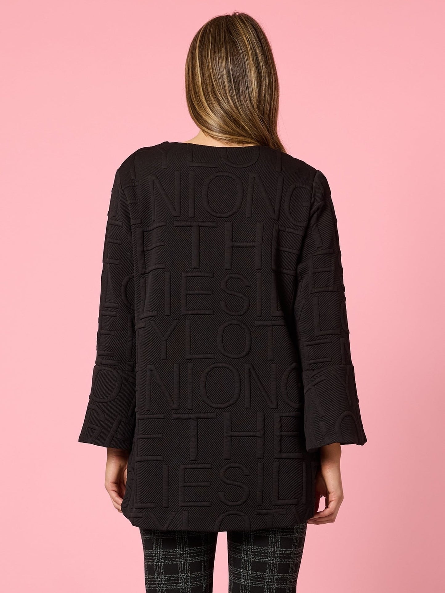 Clarity Script Jacket (Black)