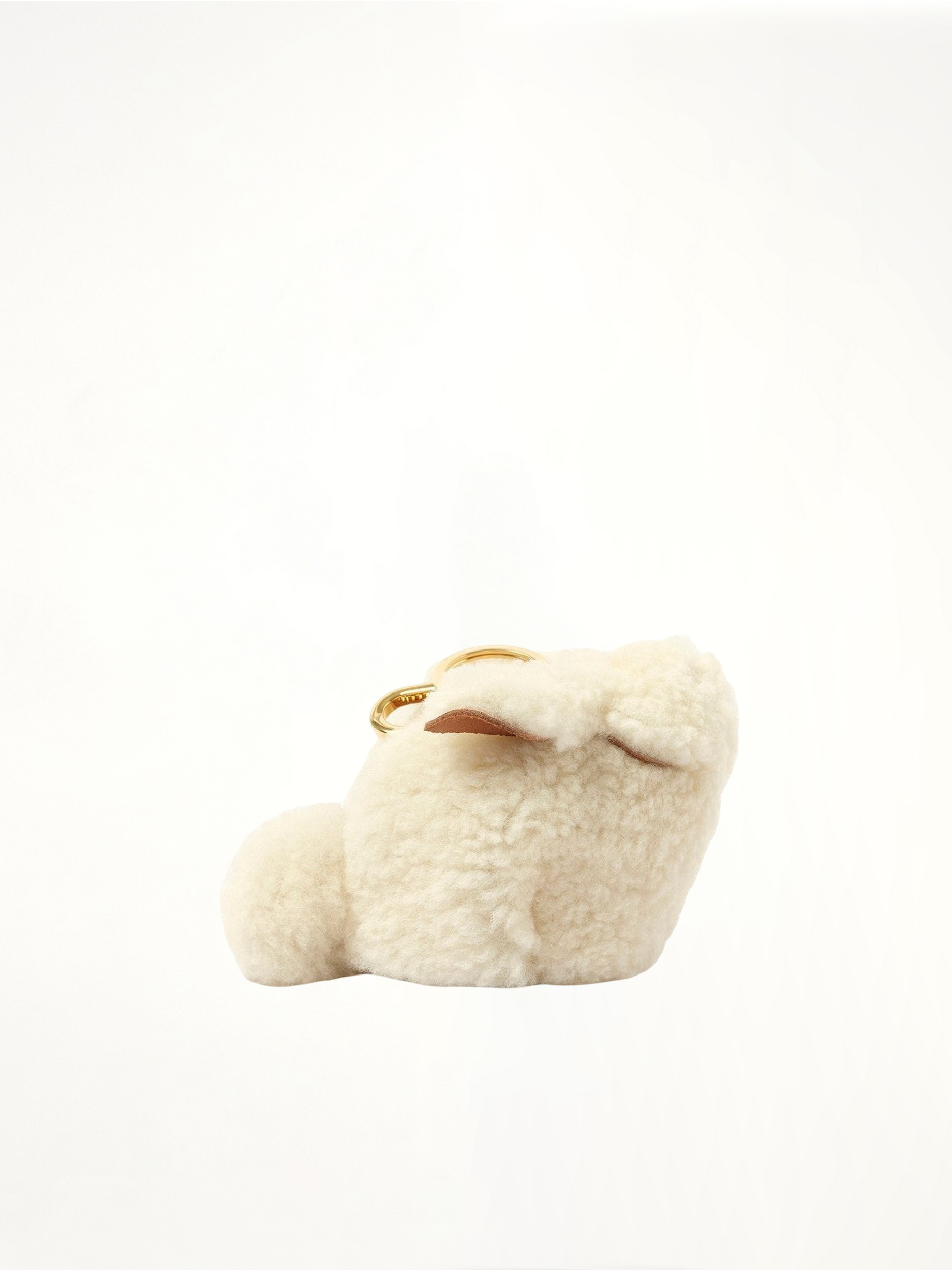 Image of Charms. Productname: LOEWE Bunny Charm in White colour by brand - LOEWE