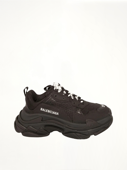 Image of Sneakers. Productname: BALENCIAGA Triple S Sneakers in Black colour by brand - BALENCIAGA