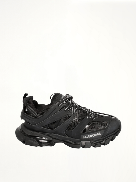 Image of Sneakers. Productname: BALENCIAGA Triple S Clear Sole Sneaker in Black colour by brand - BALENCIAGA