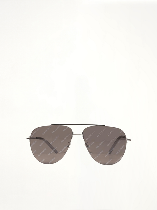 Image of Sunglasses. Productname: BALENCIAGA Invisible Avi 0013S Sun in SILVER colour by brand - BALENCIAGA