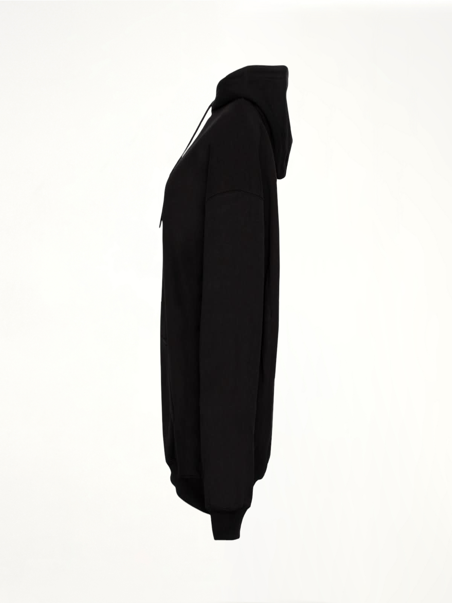BALENCIAGA Crew Logo Hoodie (Black)