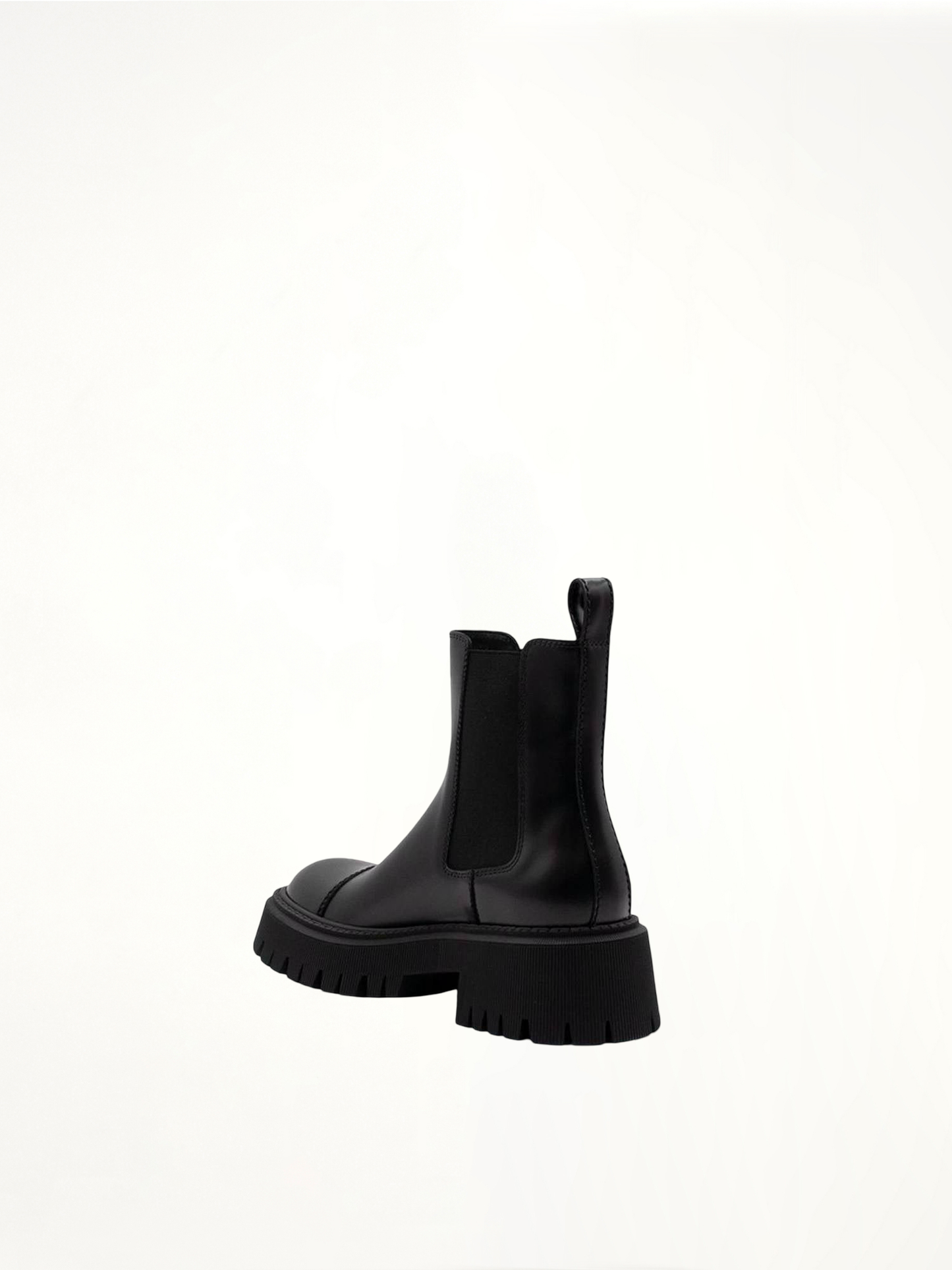 BALENCIAGA Tractor Ankle Boots (Black)
