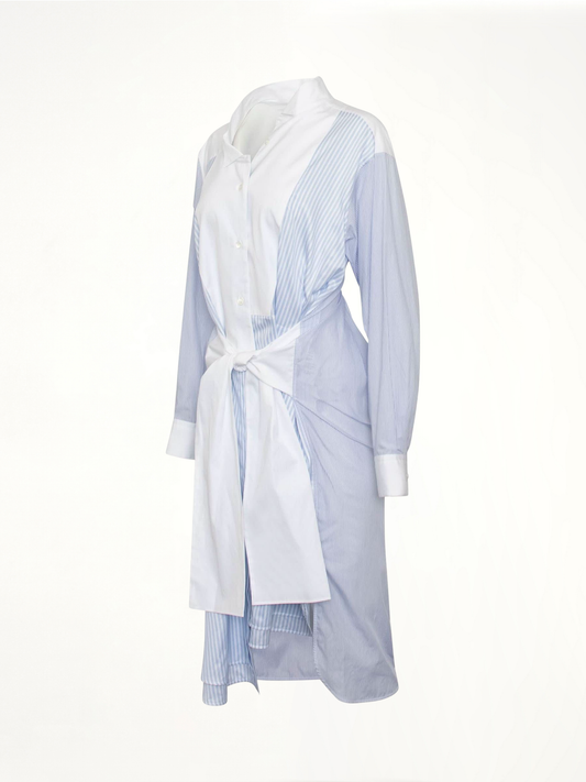LOEWE Stripe Shirtdress (Blue)