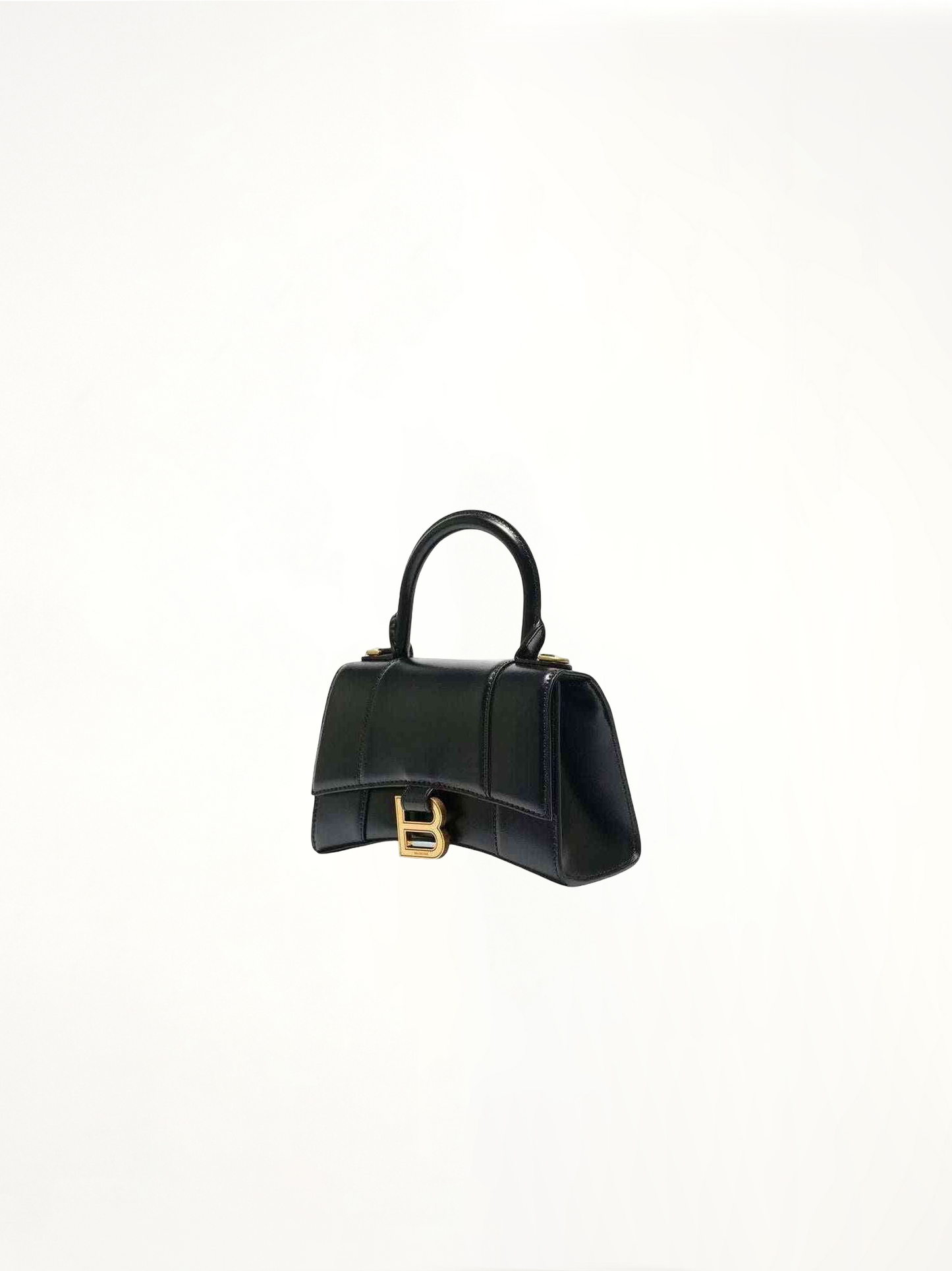 BALENCIAGA Hourglass XS Handbag (Black)