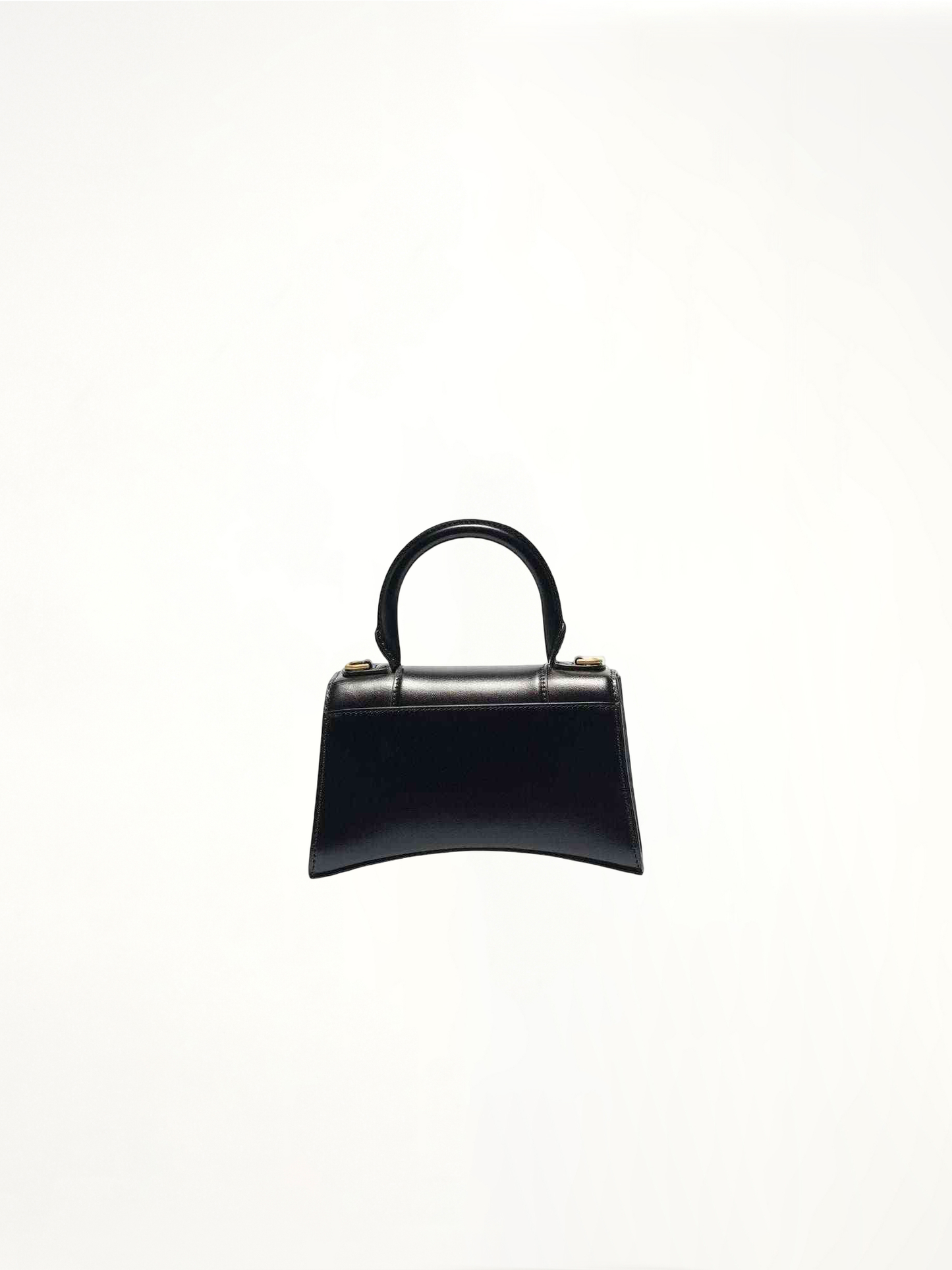 BALENCIAGA Hourglass XS Handbag (Black)