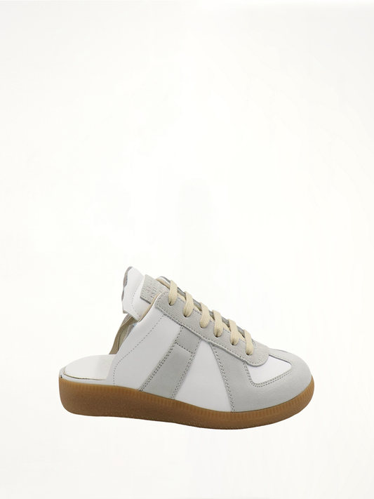 Image of Sneakers. Productname: MAISON MARGIELA Replica Open Back Sneakers in WHITE colour by brand - MAISON MARGIELA