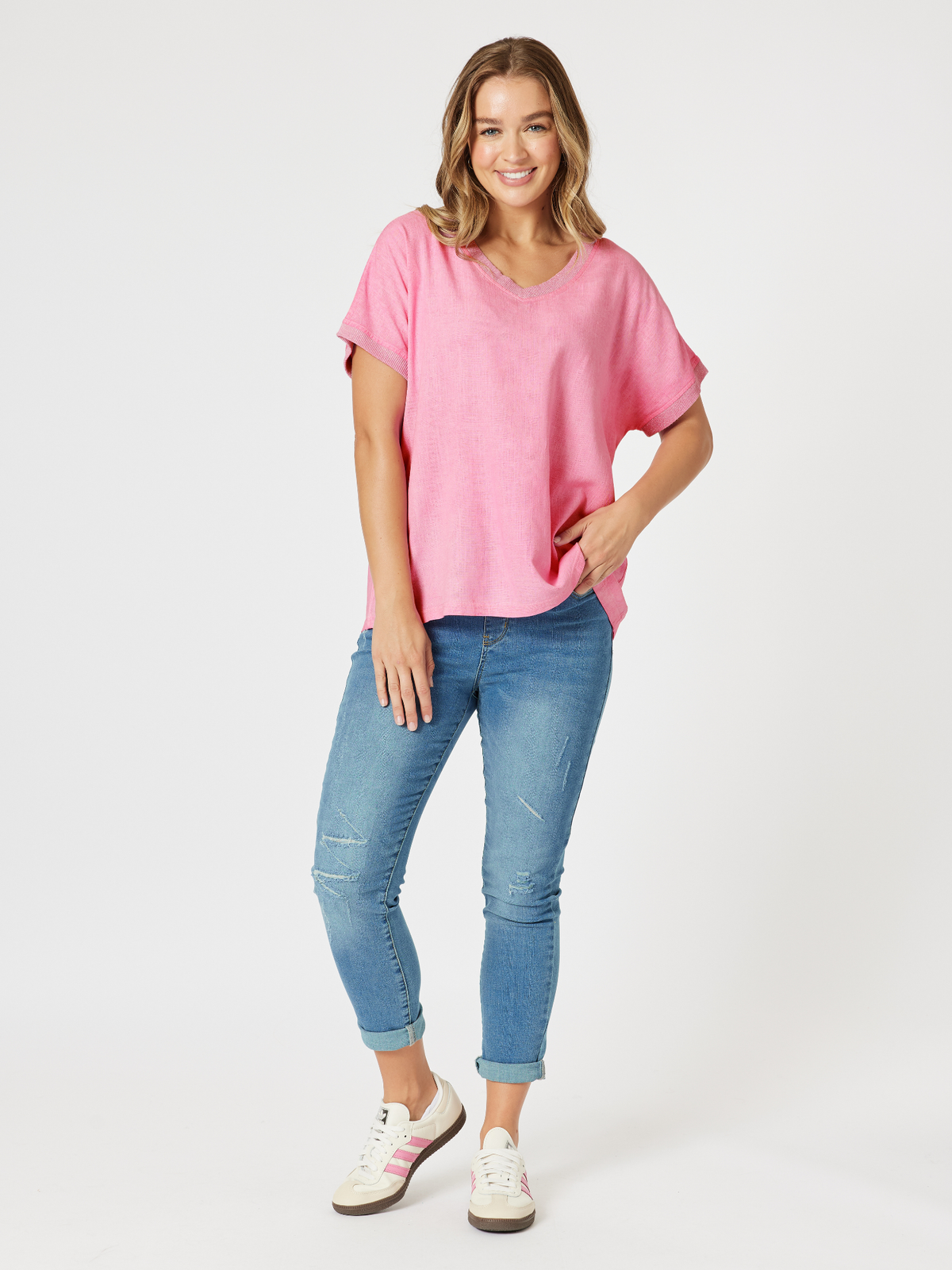 Threadz Sienna Top (Rose)
