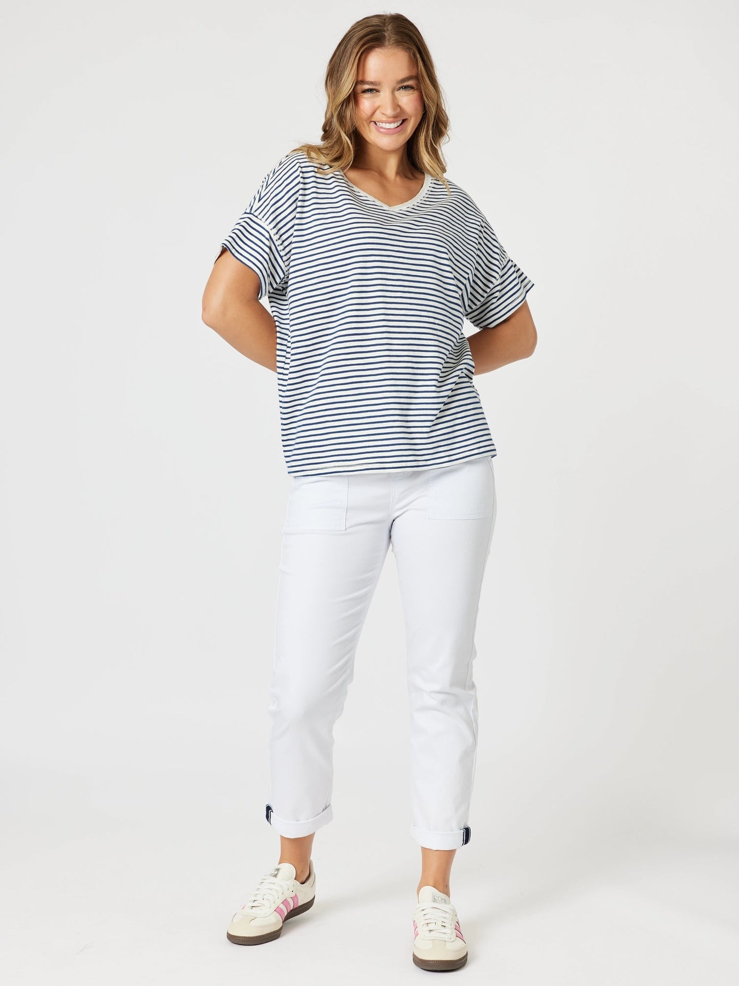 Threadz New Isabella Pant (White)
