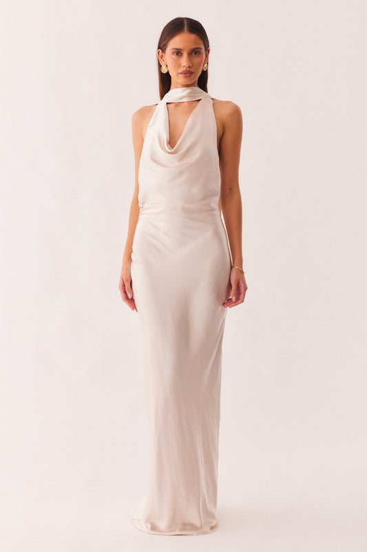 SNDYS ROSANNA MAXI DRESS (Champagne)