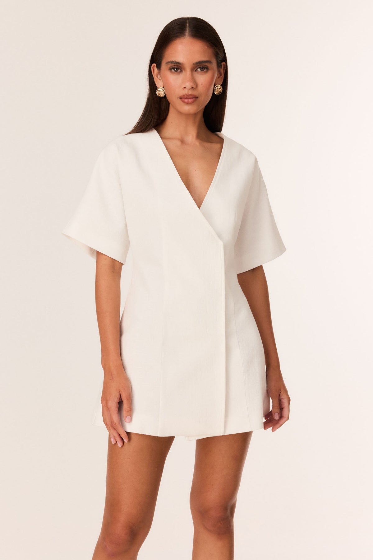 Image of Dresses. Productname: SNDYS NOLA MINI DRESS in White colour by brand - SNDYS