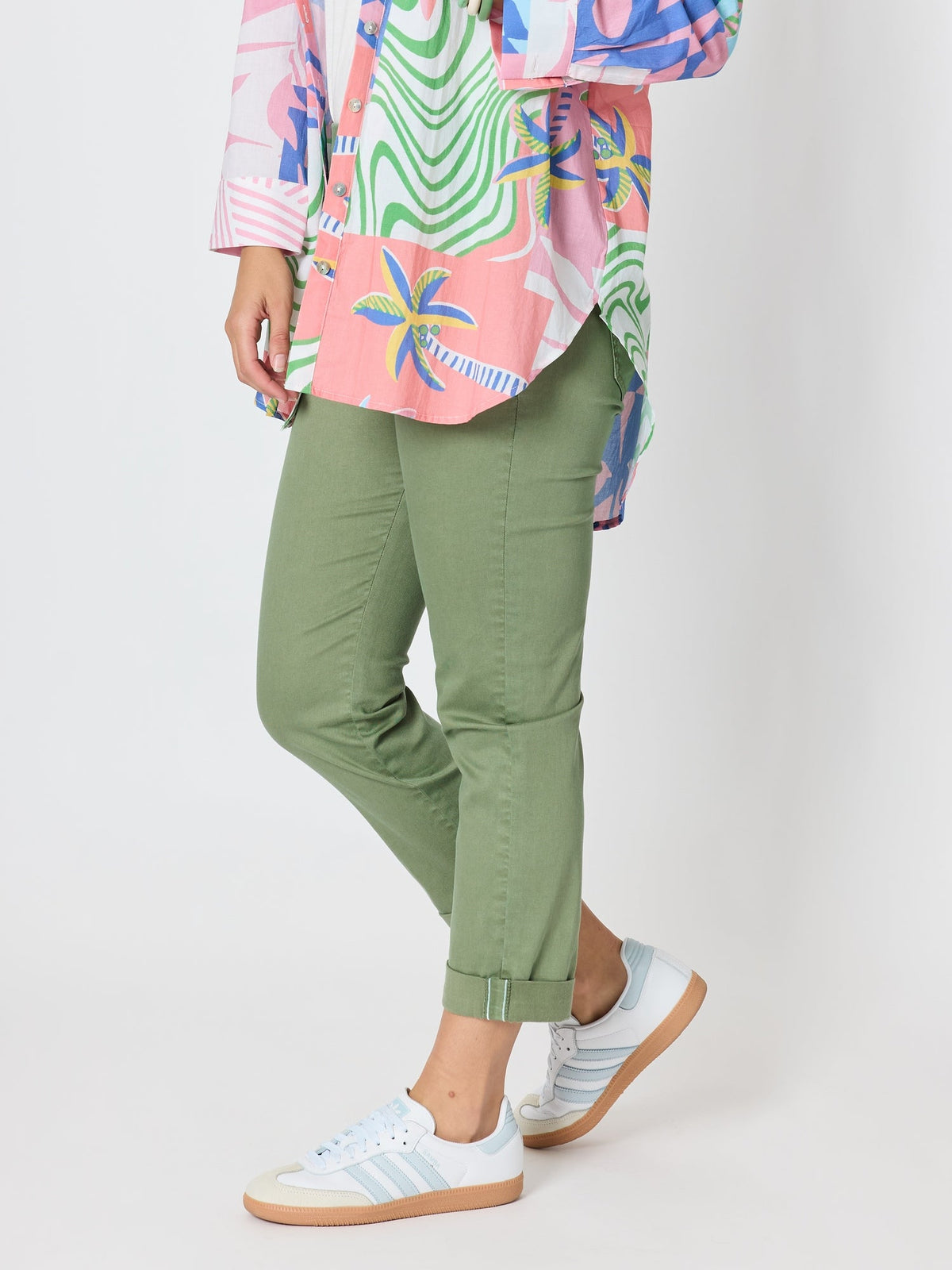 Threadz New Isabella Pant (Olive)