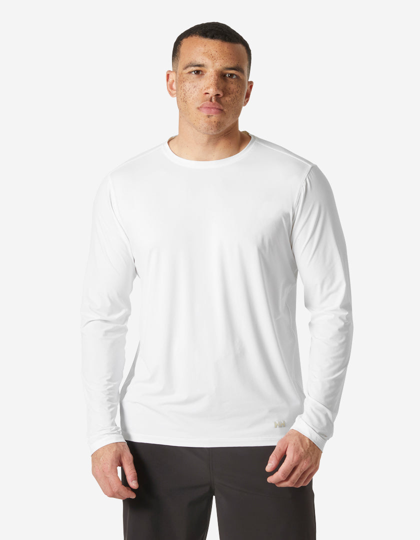 Image of Shirts. Product name - SHINE SOLEN LS CREW, White in White colour by brand - Helly Hansen