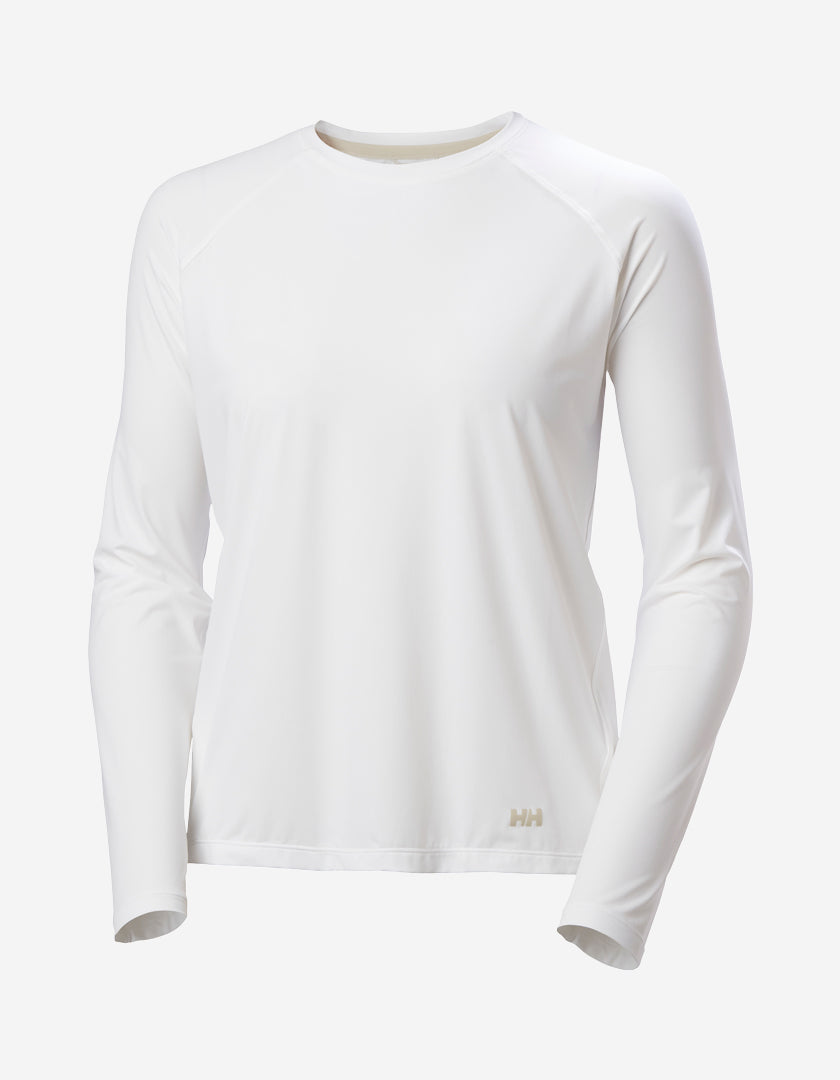 Helly Hansen W SHINE SOLEN LS CREW (White)