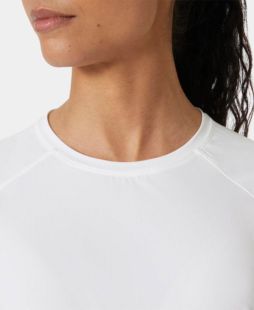 Helly Hansen W SHINE SOLEN LS CREW (White)