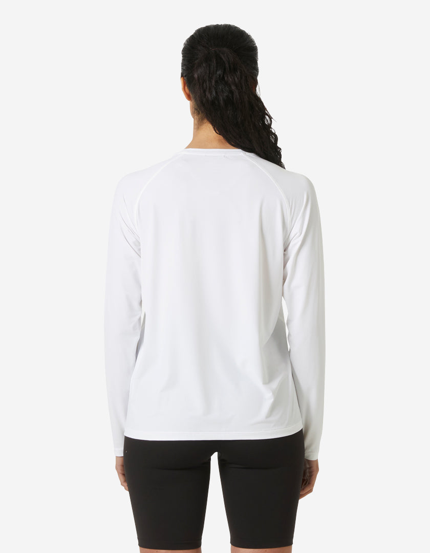 Helly Hansen W SHINE SOLEN LS CREW (White)