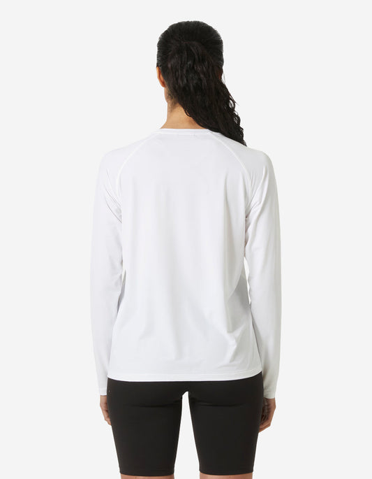 Helly Hansen W SHINE SOLEN LS CREW (White)
