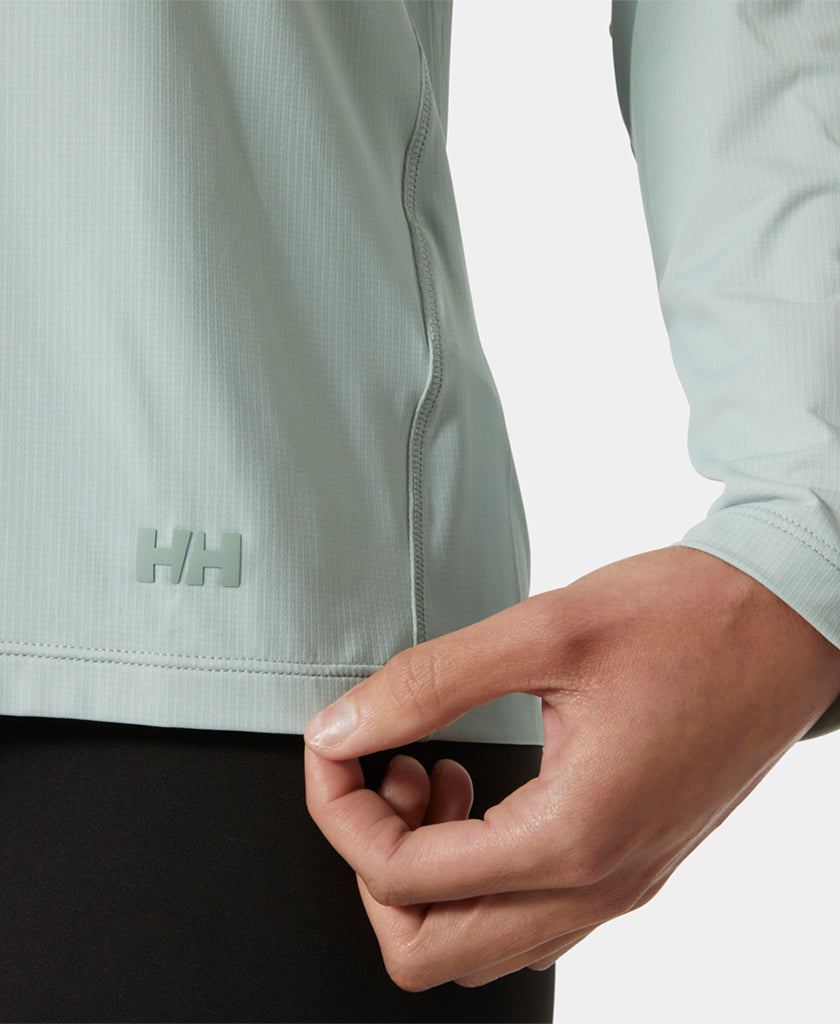 Helly Hansen W SHINE SOLEN LS CREW (Green Mist)
