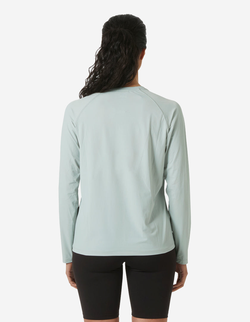 Helly Hansen W SHINE SOLEN LS CREW (Green Mist)