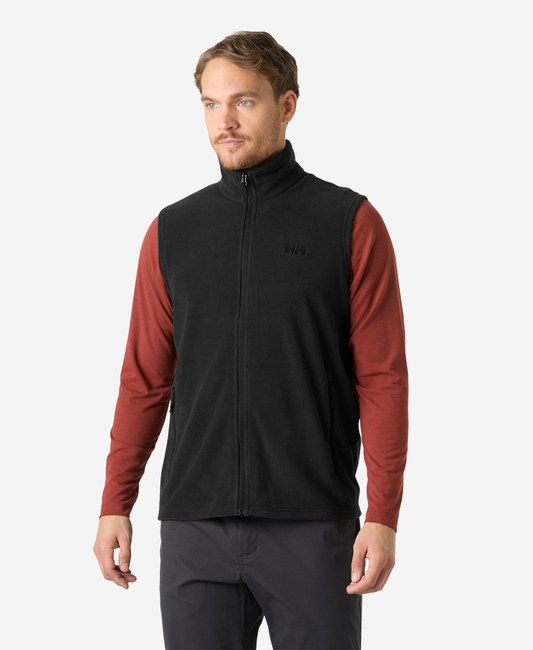 Image of Coats & Jackets. Product name - DAYBREAKER FLEECE VEST, Black in Black colour by brand - Helly Hansen