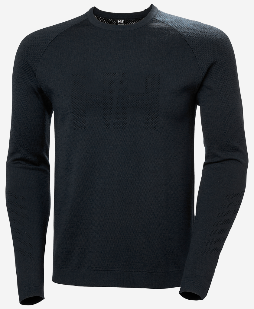 Helly Hansen LIFA MERINO KNITEVO CREW (Black)