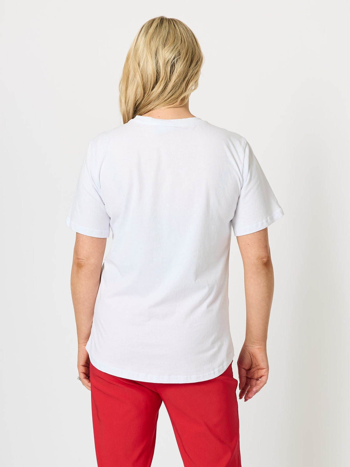 Threadz Sequin Xmas Tree Tee (White Multi)